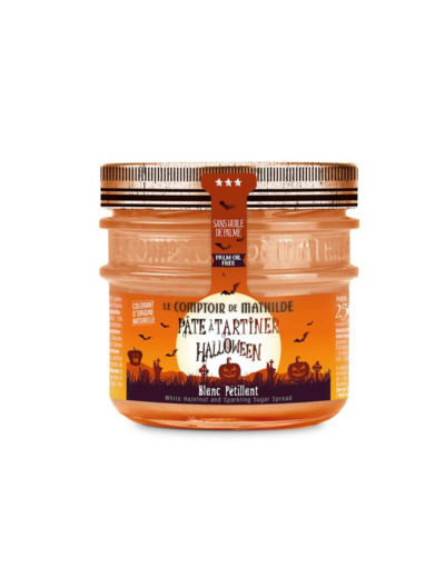 Pâte à Tartiner Blanc Noisette Pétillant Halloween