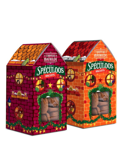 Maison Biscuits Spéculoos (Coloris Aléatoire)