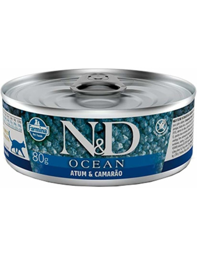 FARMINA ET CAT Ocean ATUN GAMBA Caja 1X80GR