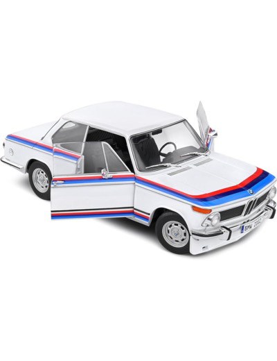BMW 2002 TII Turbo Evocation White 1971 - 1/18 - Solido