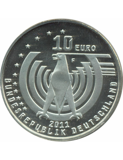 Allemagne 2011 F 10 EURO 125 ANS AUTOMOBILE BE