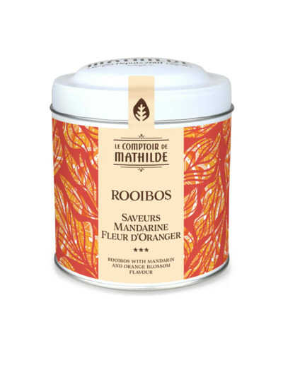 Rooibos Saveurs Mandarine Fleur d'Oranger - 100g