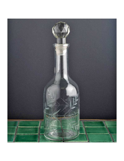 Carafe gravé Mona 0.5 L1x8cm