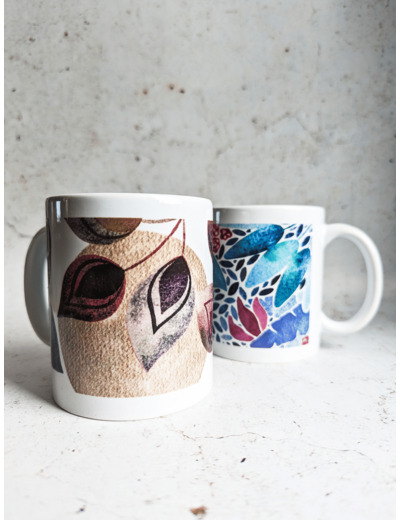 Tasse illustrée