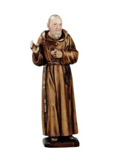 Padre Pio 12 cm polychrome-résine peinte main