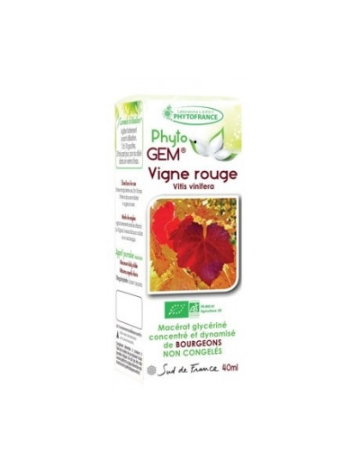 Gemmo Vigne rouge 40ml