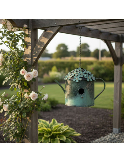 Nichoir à suspendre arrosoir 32x21x56cm