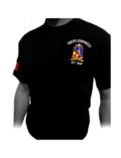 T-shirt 35ème RAP (Régiment d'Artillerie Parachutiste)