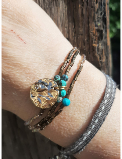 BRACELET MULTIRANGS EARTH