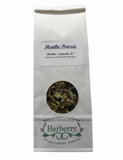 Menthe poivrée Bio-20g-Herberry