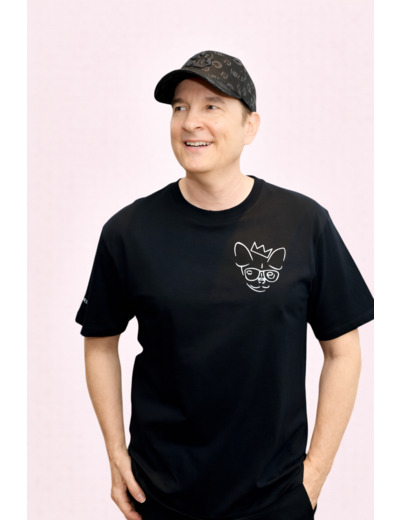 T-shirt Oh la la Chihuahua – Petit logo – Jean-Marc Généreux - 2 couleurs