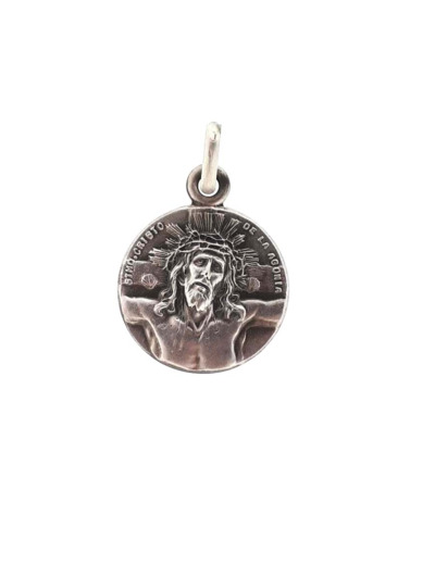 Médaille 17mm en Argent 925 - SAINTE FACE