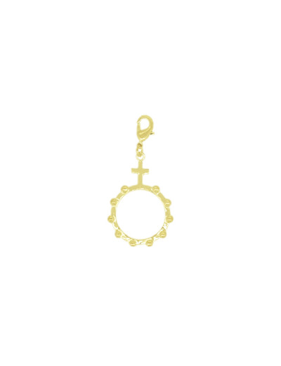 Pendentif en Plaqué Or - CHARME DIZAINIER 30mm