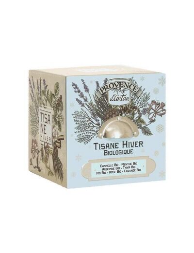 Tisane Hiver bio 24 sachets 48 gr boite métal