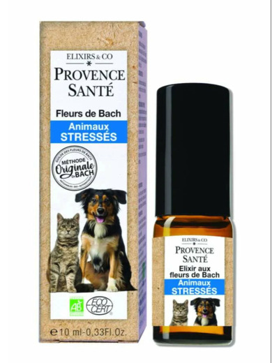 Fleurs de Bach pour Animaux stressés-spray 10ml-Provence Santé