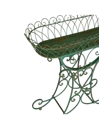 Ensemble de 2 jardinières ovale 74x34x82cm