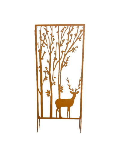 Treillage Cerf arboré 60x10x140cm