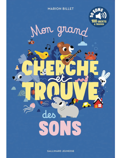 MON GRAND CHERCHE ET TROUVE DES SONS - 50 SONS - 100 OBJETS A TROUVER