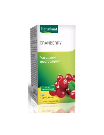 Cranberry 150 Gélules Végécaps Naturland