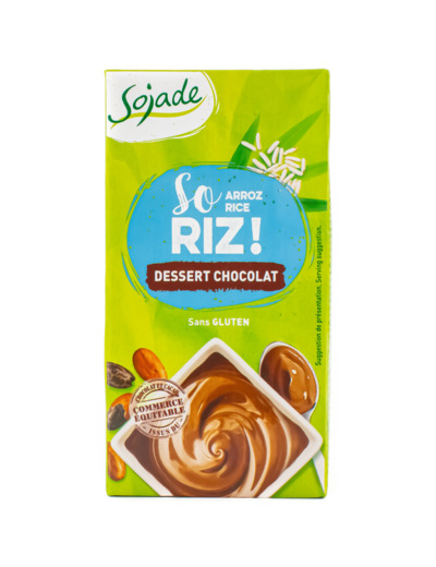 Dessert au Riz et au Chocolat UHT So riz ! Bio 530g