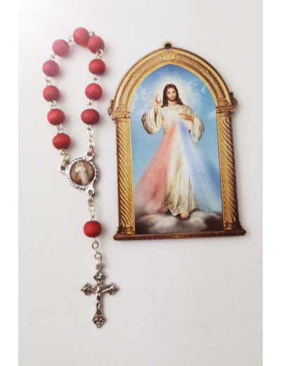 Dizainier Parfumé + Plaque à Suspendre - CHRIST MISERICORDIEUX