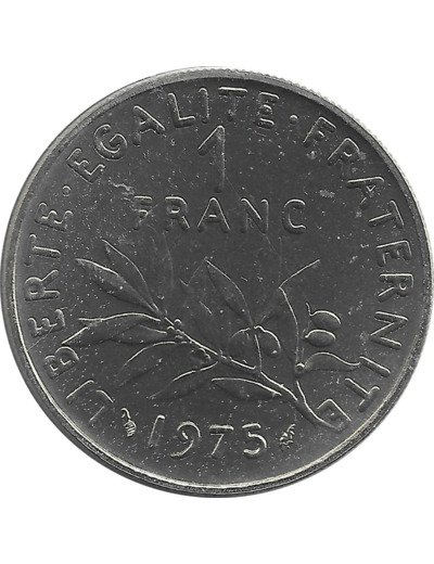 FRANCE 1 FRANC ROTY 1975 FDC