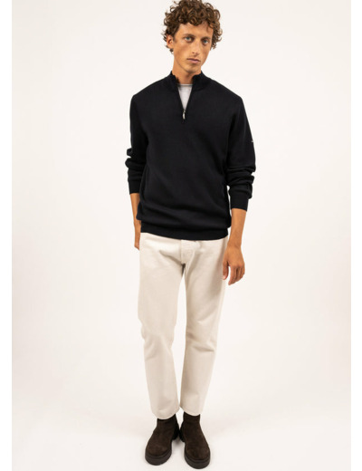 Pull col montant zippé Crossley