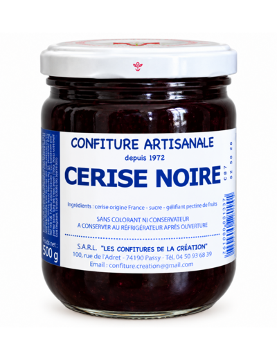 Confiture de Savoie Cerise noire