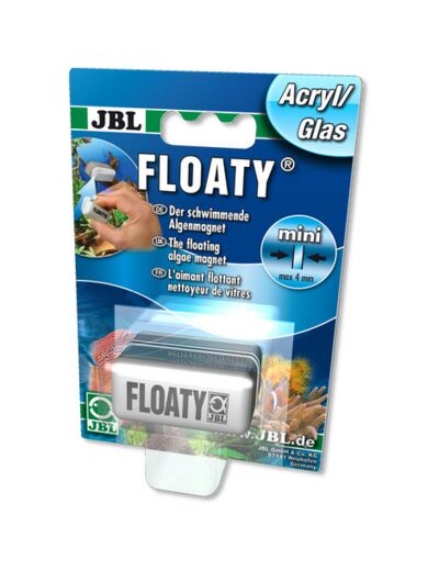 Mini-nettoyeur de vitres aimanté flottant pour nano-aquariums