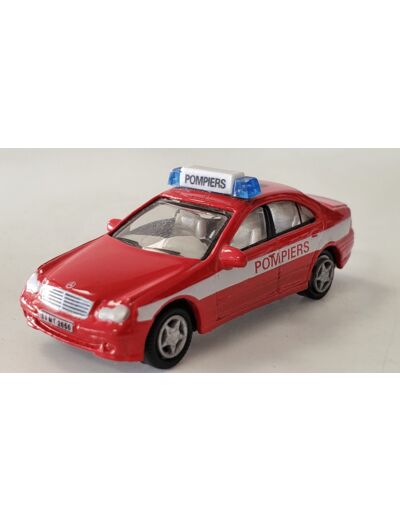 MERCEDES CLASSE C POMPIERS JOYCITY LONGUEUR 6,5 CM SANS BOITE