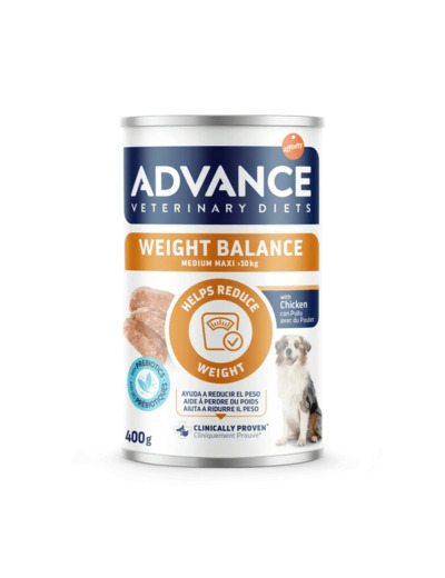 Advance Veterinary Diets, Weight balance Medium/maxi - 400g