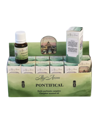 Flacon d'Huile Parfumée 10ml Pontifical/Camphre