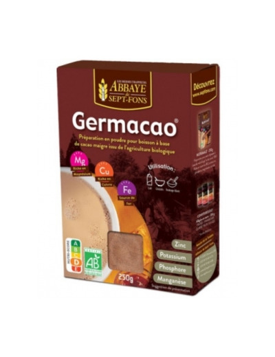 Germacao Petit déjeuner au cacao 250 G