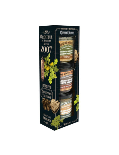 Coffret 3 tartinables Truffe