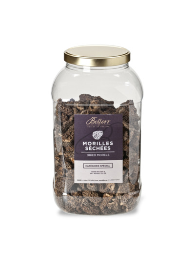 Morilles séchées catégorie spéciale
