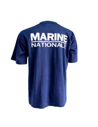 T-shirt Marine Nationale (avec drapeau)