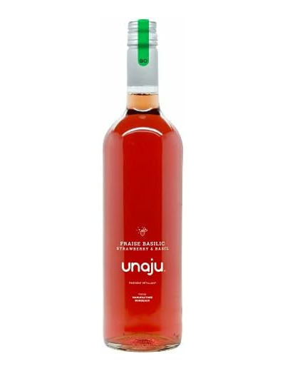 Boisson fraise basilic 75cl Unaju