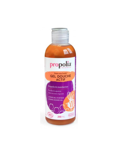 Gel Douche Actif Bio Propolis et Mandarine 200ml