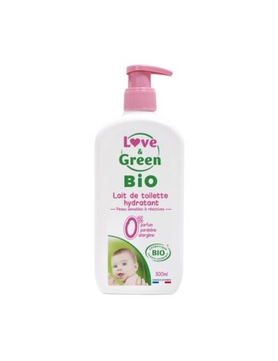 Lait de toilette bio 500ml