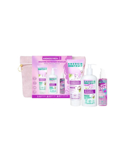 Trousse Coco capillaire Routine nutrition boucles