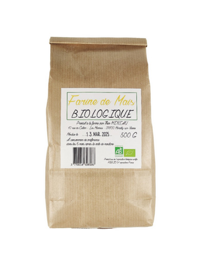 Farine de Maïs Biologique 500g