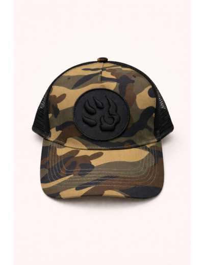 Casquette camouflage Logo estampille malabar 🐾