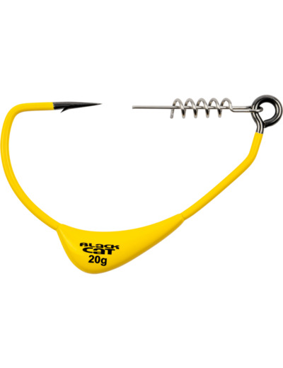 mega offset hook black cat