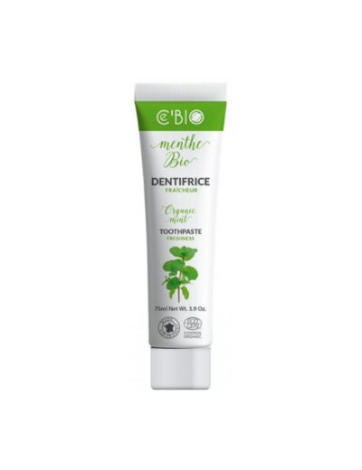 Dentifrice Menthe bio 75ml