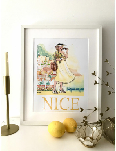 Nice - affiche, carte postale