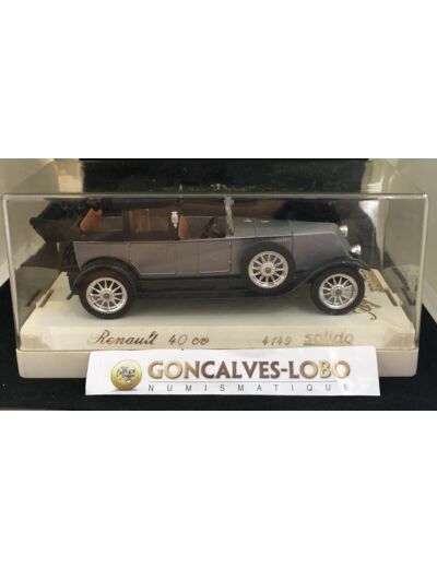 RENAULT 40 CV 4149  SOLIDO 1/43 BOITE NEUVE