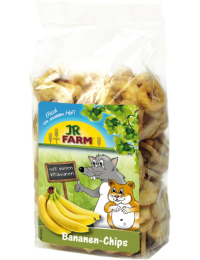 JR Chips de Banane pour rongeurs - 150g