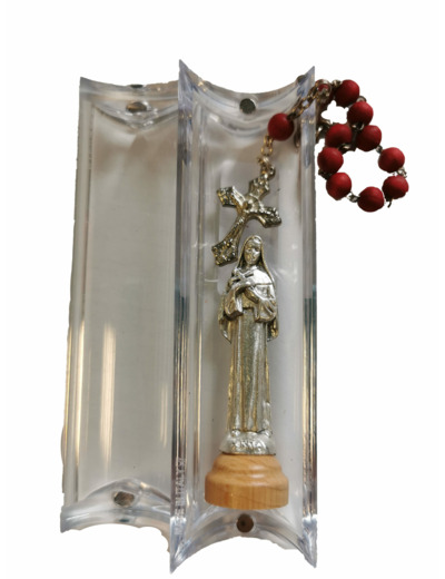 Coffret Statue + Dizainier - SAINTE RITA