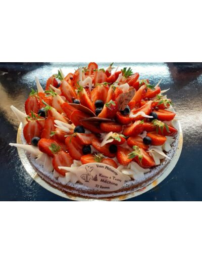 Tarte Choco Fraises