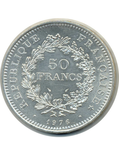 FRANCE 50 FRANCS DUPRE 1976 SUP (G882)